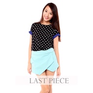 Angular Skorts in Mint