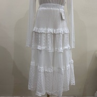 WHITE BANGKOK SKIRT