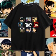 New jay album short-sleeved T-shirt men and women couples clothing youth tide Jay Chou cotton T-shirt