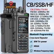 BAJETON BJ-9000 GPS APRS Walkie Talkies 10W CB 27Mhz Receive Bluetooth Programming Long Rang NOAA VO