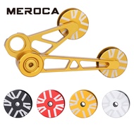 MEROCA Folding Bike Tensioner Chain Pulley Roller Litepro Rear Derailleur Wheels For Brompton Pikes 3Sixty Bicycle 1-6 Speeds
