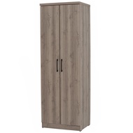 (JIJI.SG) DUBLIN 2 Door Wardrobe With Drawers (Pre-Assembled) - Bedroom Furniture / Cabinet / Wardro
