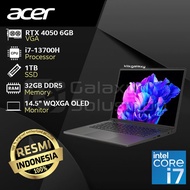 ACER SWIFT X SFX14-71G-70KB RTX 4050 Core i7-13700H 1TB SSD 32GB RAM Notebook