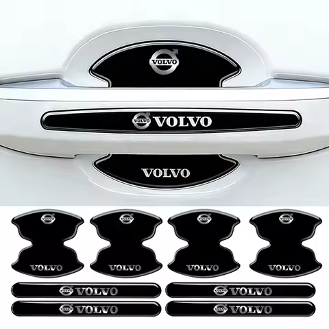 Car Door Handle Bowl Protector Sticker AntiScratch Handle Cover For Volvo XC60 XC40 EX40 XC90 EX30 C