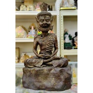 lp kalong lersi bucha 普卡隆封山之作 魯士供奉型金身 很solid 布滿師傅親刻經文Wat khaoleam be255110寸高，5寸脚，6寸底部