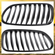 (HARB) E85 Grille Front Replacement Kidney Grill for Z Series Z4/E85 2003-2008(Gloss Black)