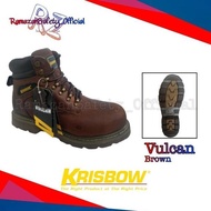 Sepatu Safety Krisbow Vulcan Brown Original