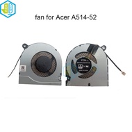 หม้อน้ำพีซีโน๊ตบุ๊คสำหรับ Acer Aspire 5 A514 A514-52G A514-52 A514-52K A514-52KG DFS541105FC0T พัดลมระบายความร้อนแล็ปท็อปพัดลม5V