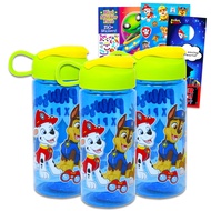 Paw Patrol Water Bottles for Kids - 3 Pc Paw Patrol School Supplies Bundle with 16.5 Oz Paw Patrol W