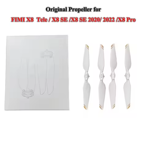 Original Propeller for FIMI X8 Tele / X8 Pro / SE 2022 2020 RC Camera Drone Wing Protection Folding 