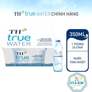 Th TRUE WATER PURE WATER BOX 350ml (24 bottles x 350ml) )