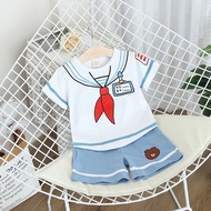 Ready Stock Boys Clothing Set 📌CXM002✨College style brother outfit Boys Costume Baju Budak Lelaki 男童