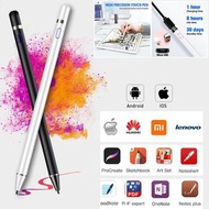 白色 蘋果 iPad繪畫電容筆 apple pencil替代手寫筆 細頭平板通相容手寫筆 矽膠筆頭電容筆