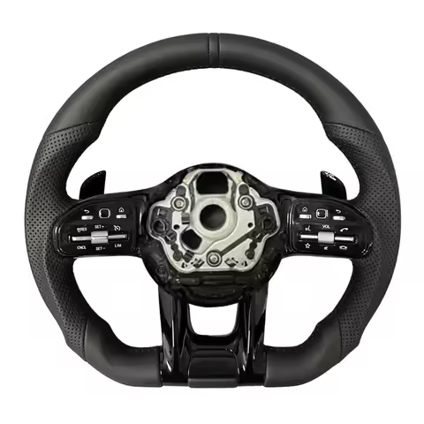 Leather Steering Wheel for E63 663 G63 W167 W177 W190 W204 W205 C205 W206 W213 W222 W223 W176 W290 C