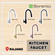 Sorento Pillar Kitchen Sink Tap/Mixer Tap/Water/Tap Faucet w Pull Out Shower (Stainless Steel/Matt B