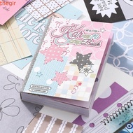 THEGIRL8B Scrapbook Paper Set, Check Pattern Polka Dot M5 Diary Album Background Papers, Korean Styl