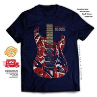 COD新款eddie vanhalen fender frankenstrat guitar music rock cotton tshirt潮流百搭2026