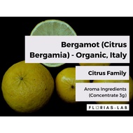 Florias-Lab | Bergamot (Citrus Bergamia) - Organic, Italy, CAS# 8007-75-8 | Citrus Aroma Ingredients