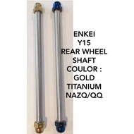 y15z y15zr enkei rear wheel shaft