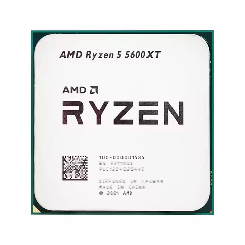 AMD R5 5600XT New Ryzen 5 5600XT 3.7 GHz 6-Core 12-Thread CPU Processor 7NM 65W L3=32M 100-000000065