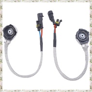 (UJCZ) 2X D2S/D4S HID Xenon Bulb Adapters Wire Harness Connector Cable Socket