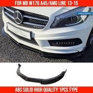 Mercedes benz W176 AMG front lip A45 Preface 2013-2015 A class front lip bumper accessories