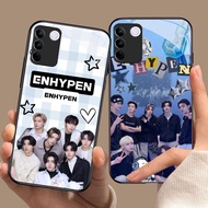 DK-1 Enhypen OT7 HD Glass Casing for VIVO V27E V29 V30 V23 Y200E T3 Y100 V27 V29E V23E Y200 Lite Pro