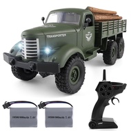Rc Cars Rc Trucks Military Off-Road Crawler Rc Trucks, 1:16 Scale 6WD 2.4Ghz Remote Control Trucks A