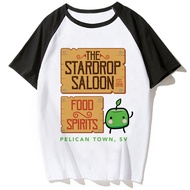 Stardew Valley เสื้อมังงะผู้หญิงเสื้อยืดแนวตลกขำขันการ์ตูนมังงะเสื้อผ้ามังงะหญิง