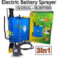 TERMURAH Sprayer Electric CBA tipe 5.5 elektrik + manual 16 Liter 3in1