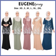 PROMOSI XS - 2XL KURUNG SULAM EUGENE | BAJU RAYA TERKINI 2022 TREND BARU MUSLIMAH WOMEN SETS BAJU KURUNG MODEN ADEL