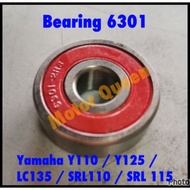 BEARING TAYAR BELAKANG 6301 YAMAHA Y110 / 125 125Z 125ZR / LC135 / SRL 110 / SRL115 REAR WHEEL BEARI