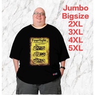 Jumbo big Size T-shirts Original Distro T-shirts Men's Short Sleeve T-shirts Size 2XL 3XL 4XL 5XL La