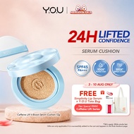 [NEW] YOU Caffeine Lift V-Boost Serum Cushion 2% Caffeine Infused Natural Coverage 24H Oil Control