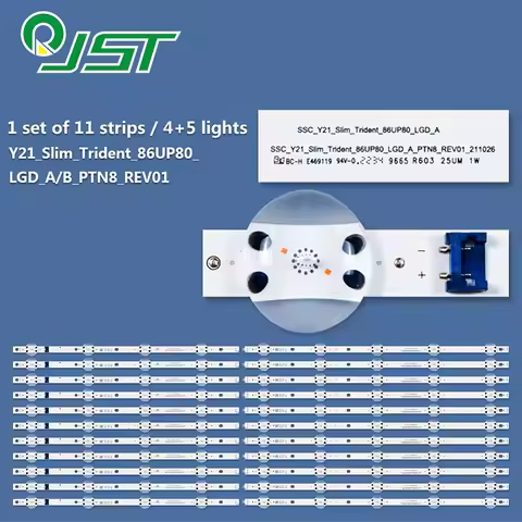 22pcs LED 86UP8050 86UP8770PUA 86UQ8000AUB 86UP8050PSB 86Q9050PSC SSC_Y21_Slim_Trident_86UP80_LGD_A_