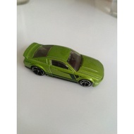 HIJAU Hotwheels 07 Ford Mustang Green
