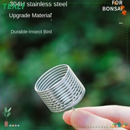 TEALY 10pcs Bonsai Baskets, Automatic Stainless Steel Gardening Fertilization Baskets, Durable With 