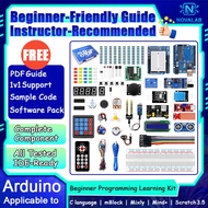 NovaLab Super Starter Kit for Arduino UNO R3 Kit with PDF Tutorial Compatible with Arduino IDE Recei