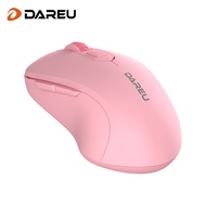 DAREU Gaming Mouse 2.4G Wireless Bluetooth Mouse 1600 DPI Dual-mode Mous Portable Mice for Office Gamer