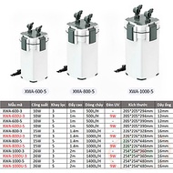 Lọc thùng Sunsun XiaoLi XWA 600, 800, 1000 hút váng đèn uv xả đáy bể thủy sinh cá tép cảnh