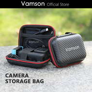 sg Vamson Mini PU Protective Storage Case For Gopro Hero 11 10 9 8 7 For DJI OSMO Action For Insta 360 X3 One X2 Camera Accessories