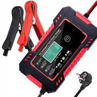 🇲🇾  LCD Car motor Battery Charger Lead-acid Dual-mode Repair Charger 12V 2Ah-100Ah Touch switch Scre