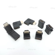 5pcs Extender Connector Coupler Adapter Extender HDMI-compatible Female To Female Joiner For Laptop TV Television 1080P 4K*2K 3D  MY9B