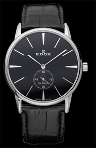 Edox Les Bemont Small seconds white/steel/brown ED72014-3-AIN