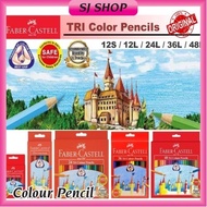 Faber-Castell Colour Pencil | Tri Colour Pencil | Pencil Colour | Color Pencil | Pensel Warna | 彩色铅笔