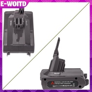 E-WOITD 1 Piece For Makita/Dewalt/Bosch 18V  Converter To For Dyson V7 V8 Series Vacuum Cleaner Tool