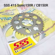 Gear SSS 415 Sonic 150 R CB150R/ CBR150/ size 38 - 49