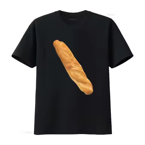 Giant Baguette Print T Shirt Perfect for Baker French Food Boulangerie Banh Mi Lover Unique Vietnam 