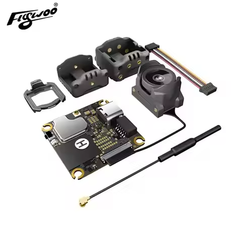 Flywoo-Wide Air Unit RC Drone Parts, 155 ° FOV 04 Wide Camera Set, Wide Lens, DIY Parts