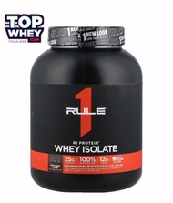 Rule 1 R 1 Whey Protein Isolate (5lbs ) 2.27 g. 71 Servings EAAs 12g. โปรตีนเสริมสร้างกล้ามเนื้อ